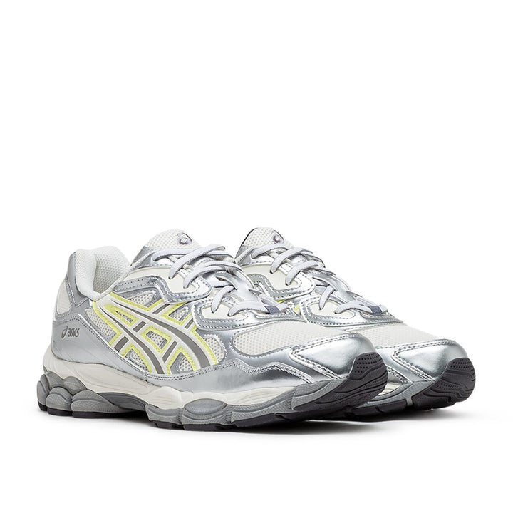 Asics x EMMI WMNS Gel-NYC (Zilver / Neon Groen)