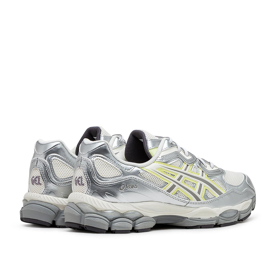 Asics x EMMI WMNS Gel-NYC (Zilver / Neon Groen)