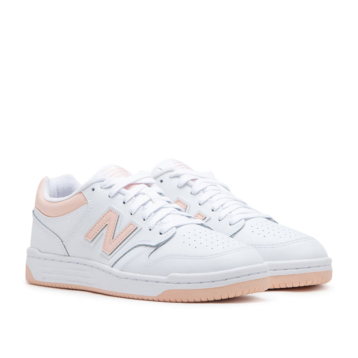 New Balance BB480LPH (Wit / Roze)