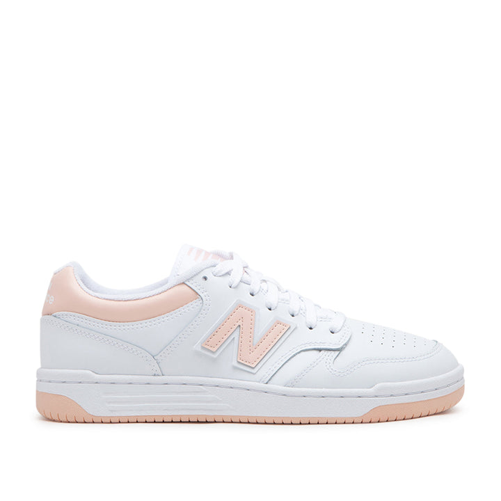 New Balance BB480LPH (Wit / Roze)