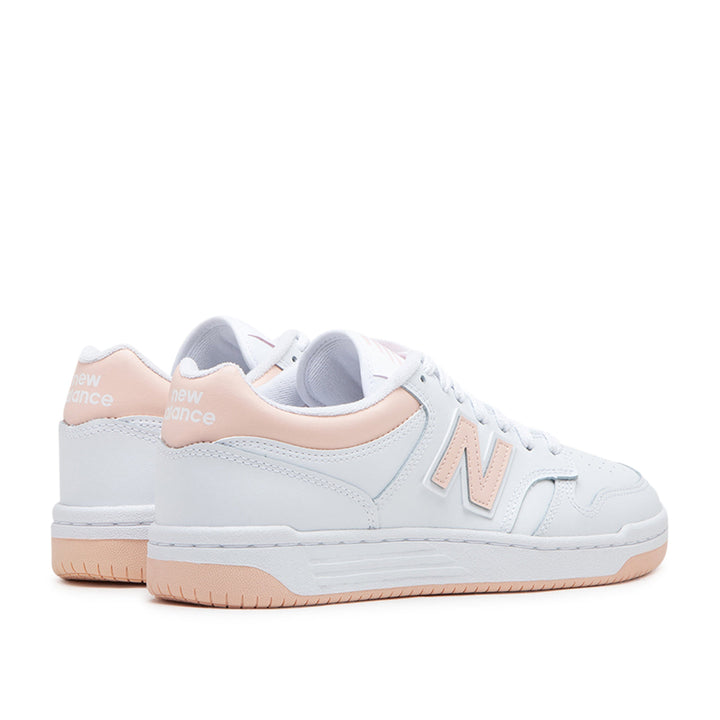 New Balance BB480LPH (Wit / Roze)