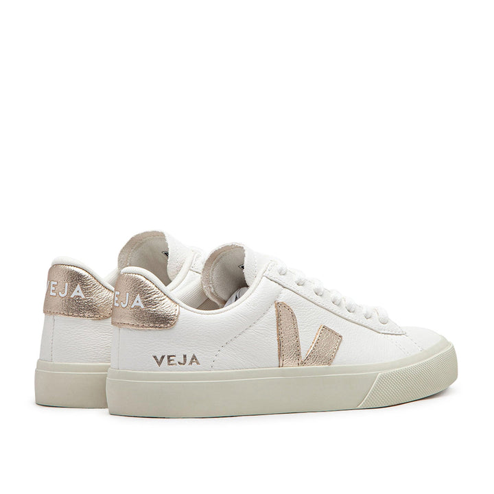 Veja WMNS Campo Chromefree Leather (White / Bronze)