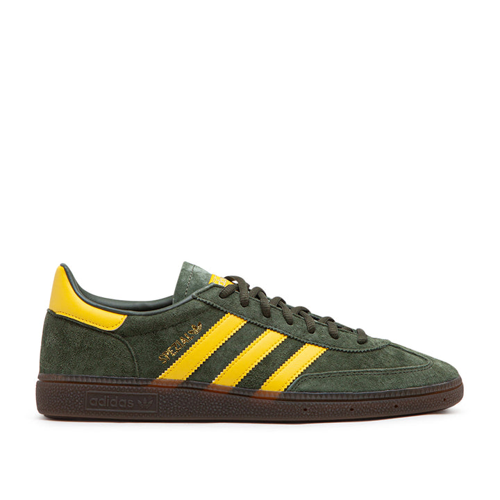 adidas Handball Spezial Sneakers in Olijfgroen en Geel