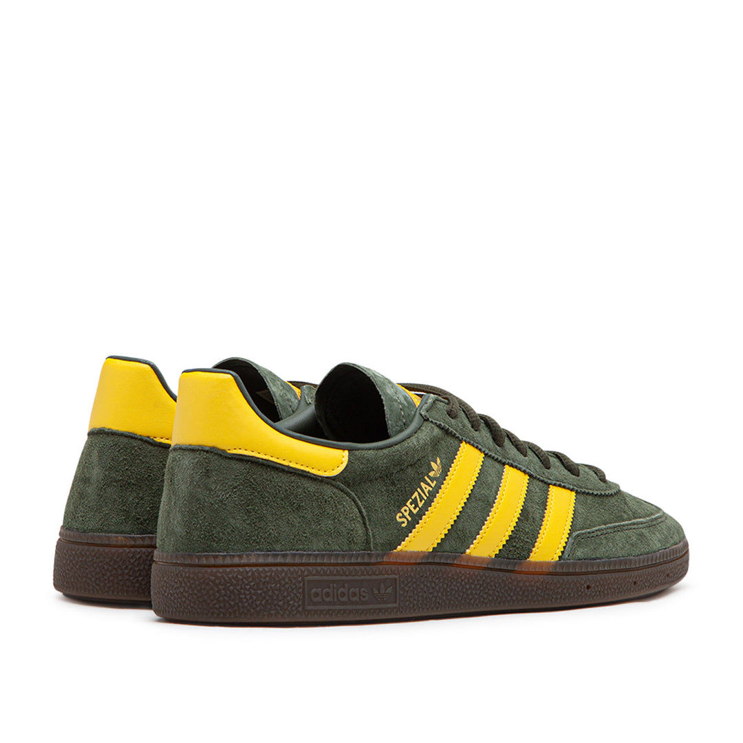 adidas Handball Spezial Sneakers in Olijfgroen en Geel