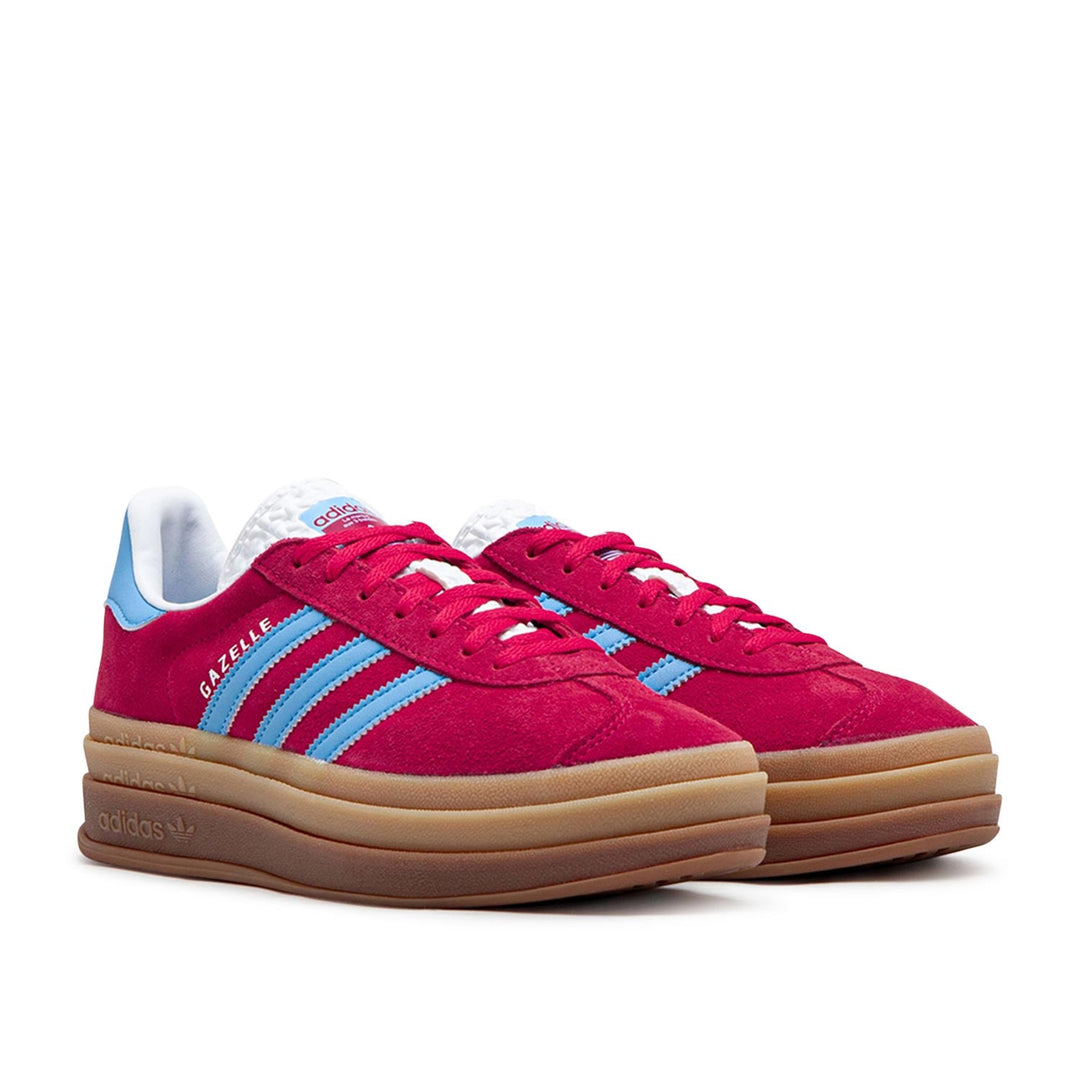 adidas WMNS Gazelle Bold (Red / Blue / Gum)