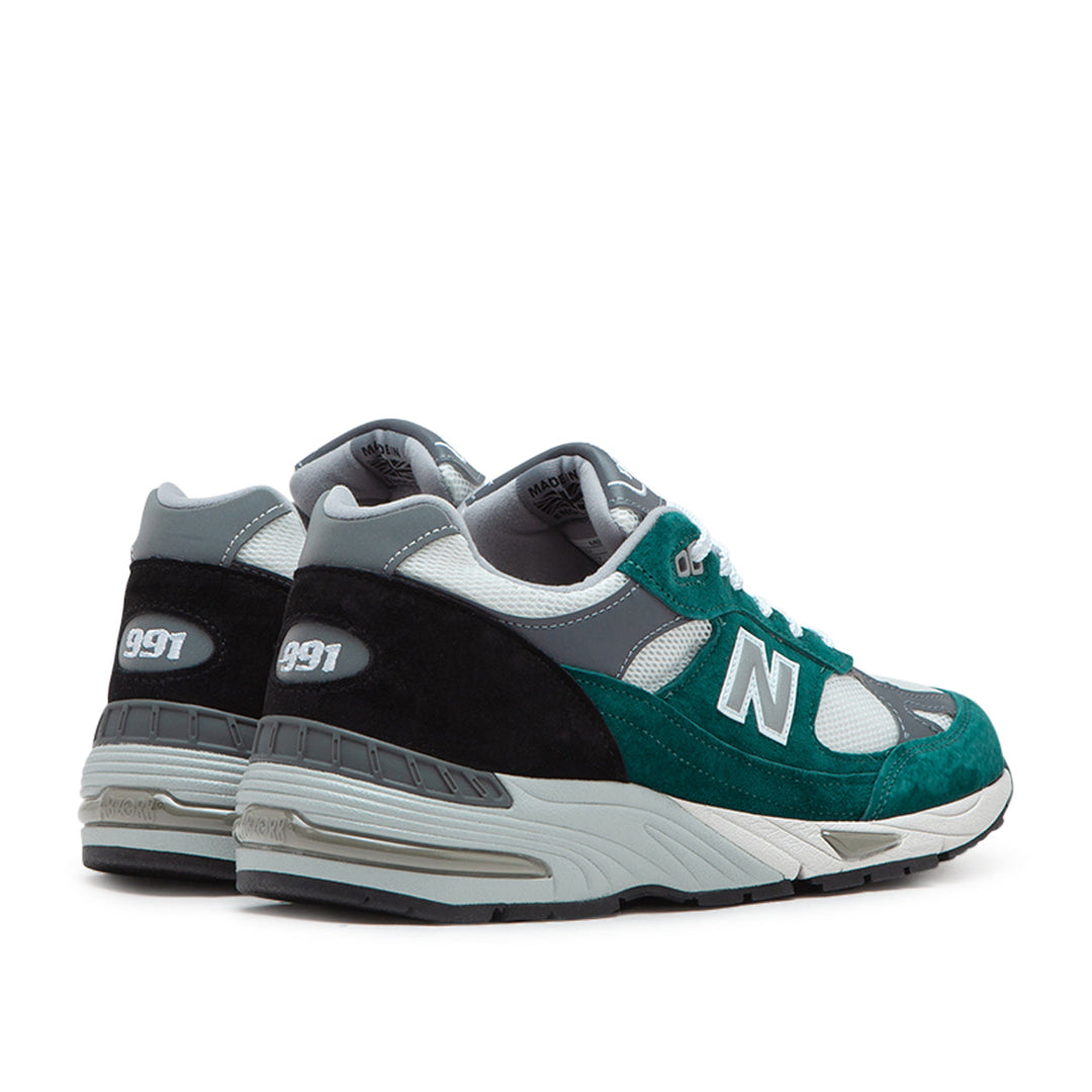 New Balance M991TLK "Pacific" Made in UK (Green / White / Grey)