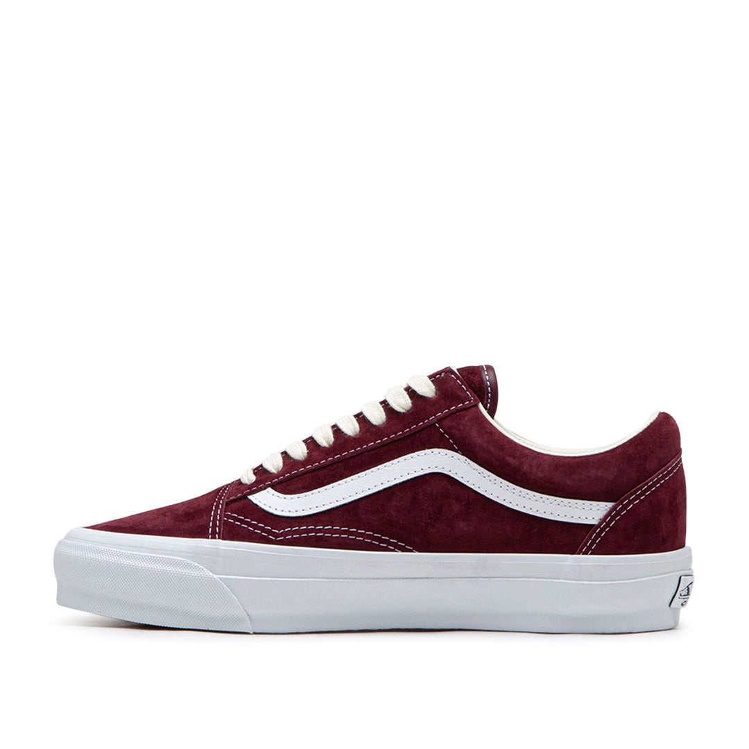 Vans Old Skool Reissue 36 (Dark Red/ White)