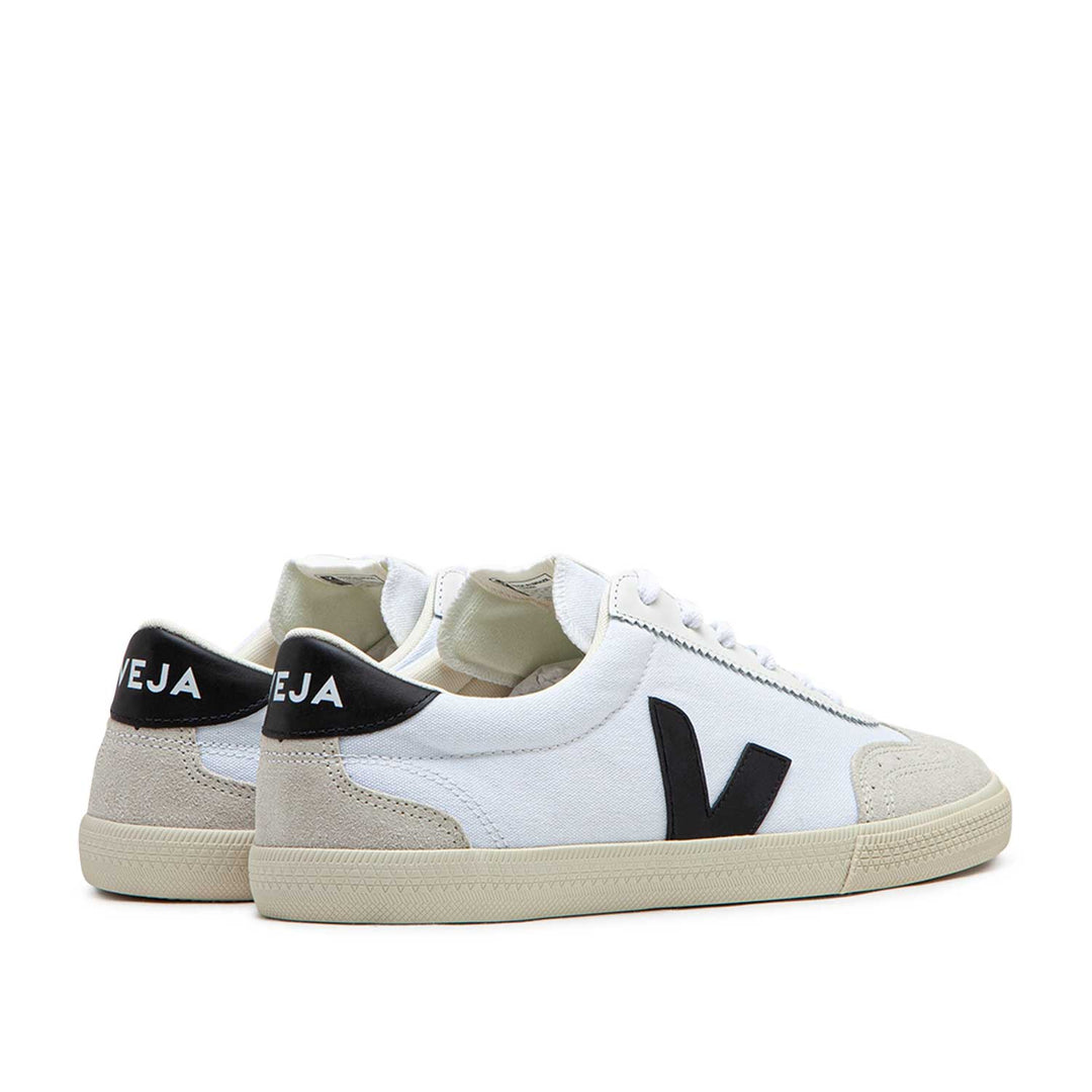 Veja Volley Canvas (White / Black)