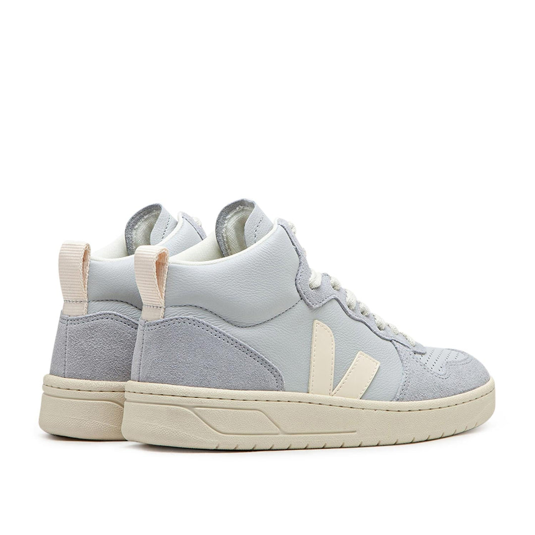 Veja WMNS V-15 Leather (Grey / Cream)