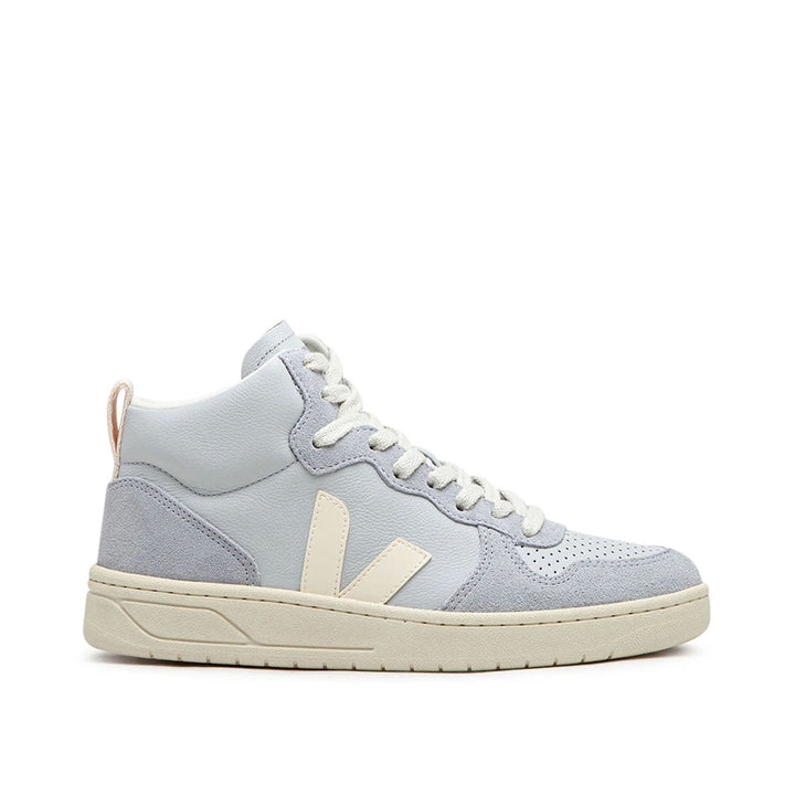 Veja WMNS V-15 Leather (Grey / Cream)