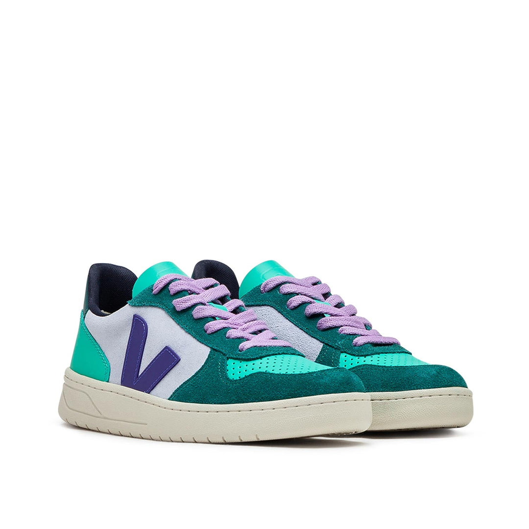 Veja WMNS V-10 Leather (Blue / White)