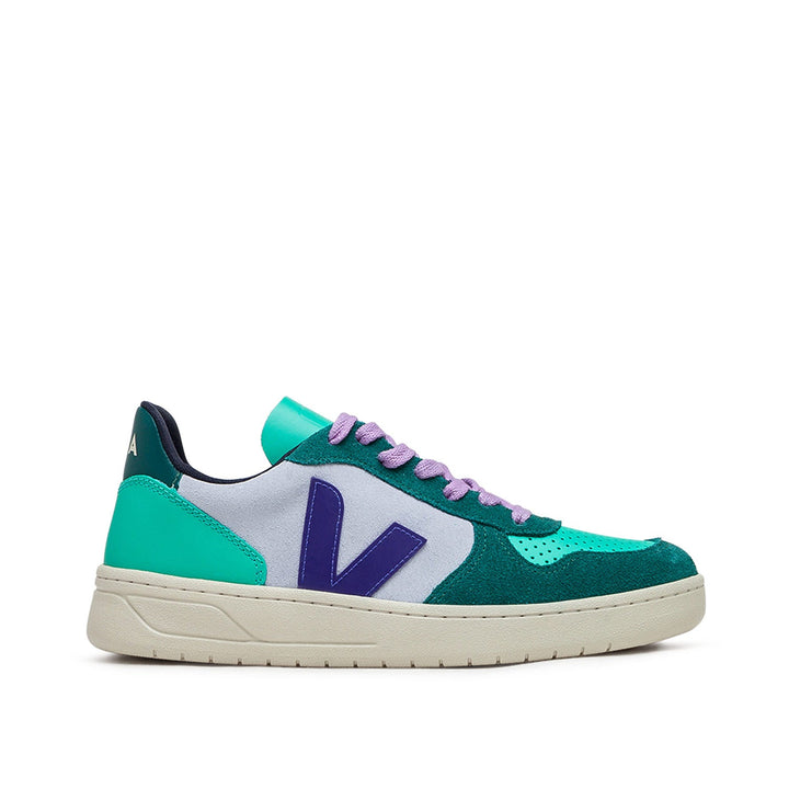 Veja WMNS V-10 Leather (Blue / White)