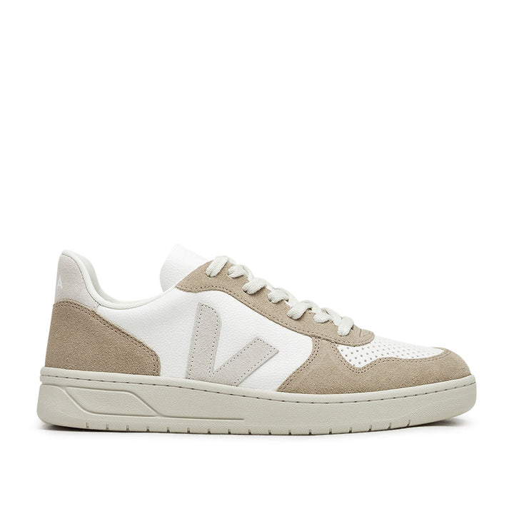 Veja V-10 Leather (Beige / Braun)