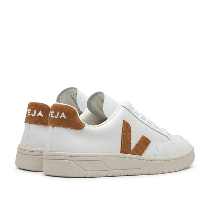 Veja V-12 Leather (White / Brown)