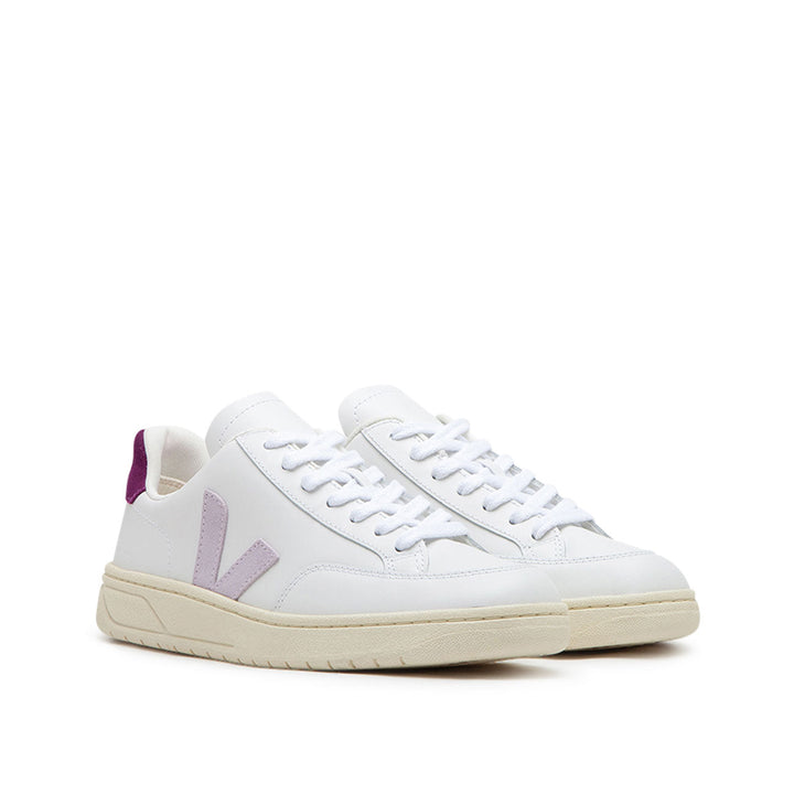 Veja WMNS V-12 Leather (White / Rose)