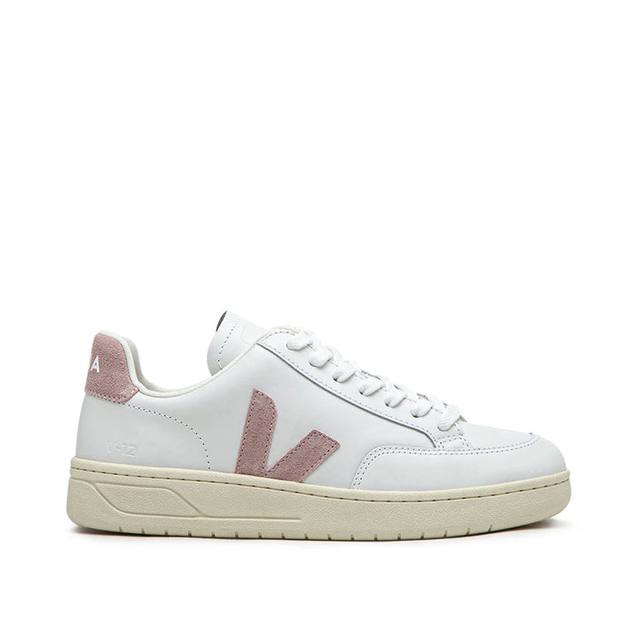 Veja WMNS V-12 Leather (White / Rose)