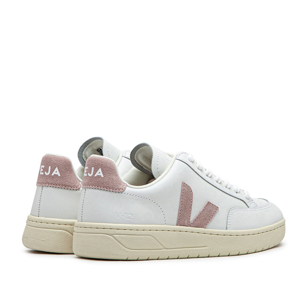 Veja WMNS V-12 Leather (White / Rose)