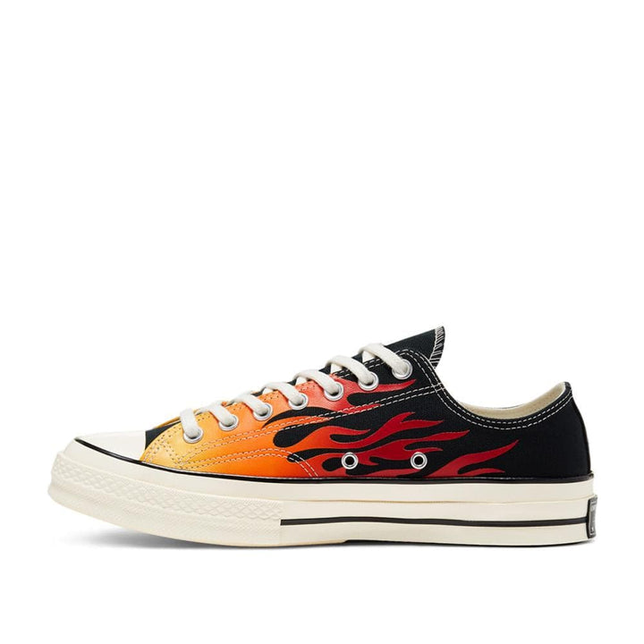 Converse Archive Print Chuck 70 Low (Zwart/Rood/Oranje)