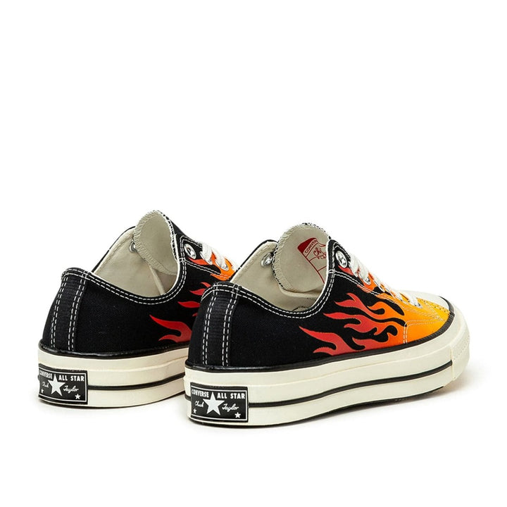 Converse Archive Print Chuck 70 Low (Zwart/Rood/Oranje)